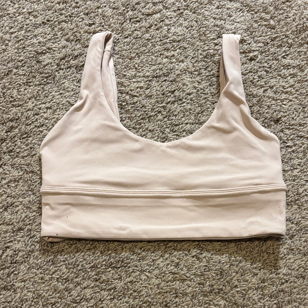 lululemon athletica Beige Sports Bra